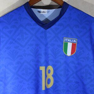 Italy National Team Nicolò Barella Jersey #18 - Sz. Small